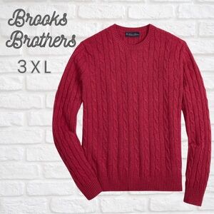Brooks Brothers: Cable Crewneck Sweater